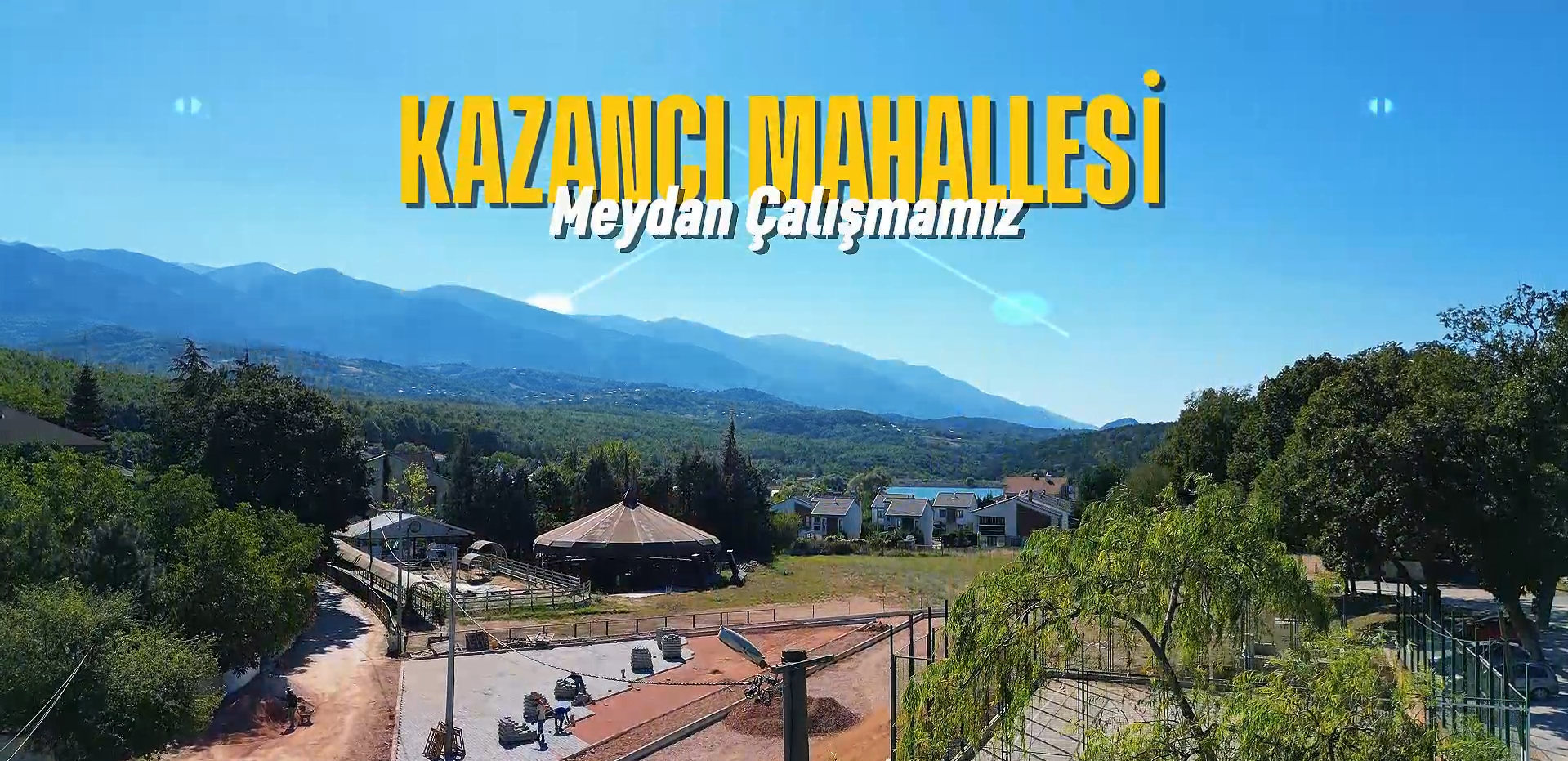 Kazancı Mahallesi Meydan Çalışması