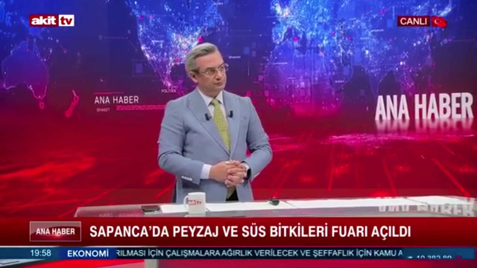 Akit Tv - Sapanca'da Peyzaj ve Süs Bitkileri Fuarı