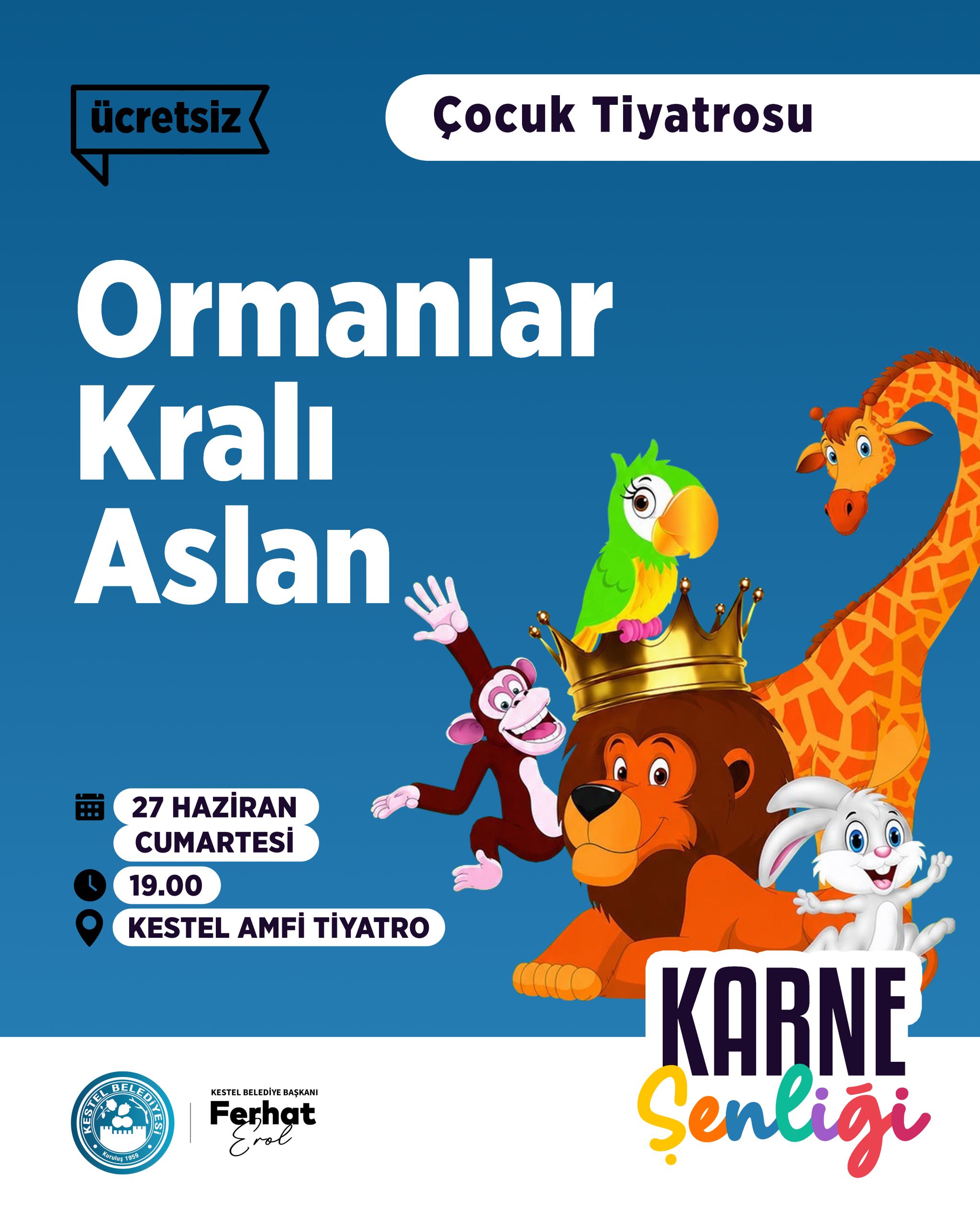 Ormanlar Kralı Aslan - Çocuk Tiyatrosu