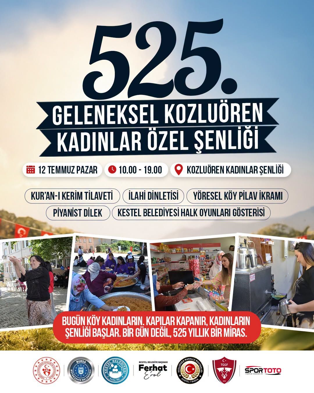 Geleneksel Kozluören Kadınlar Özel Şenliği