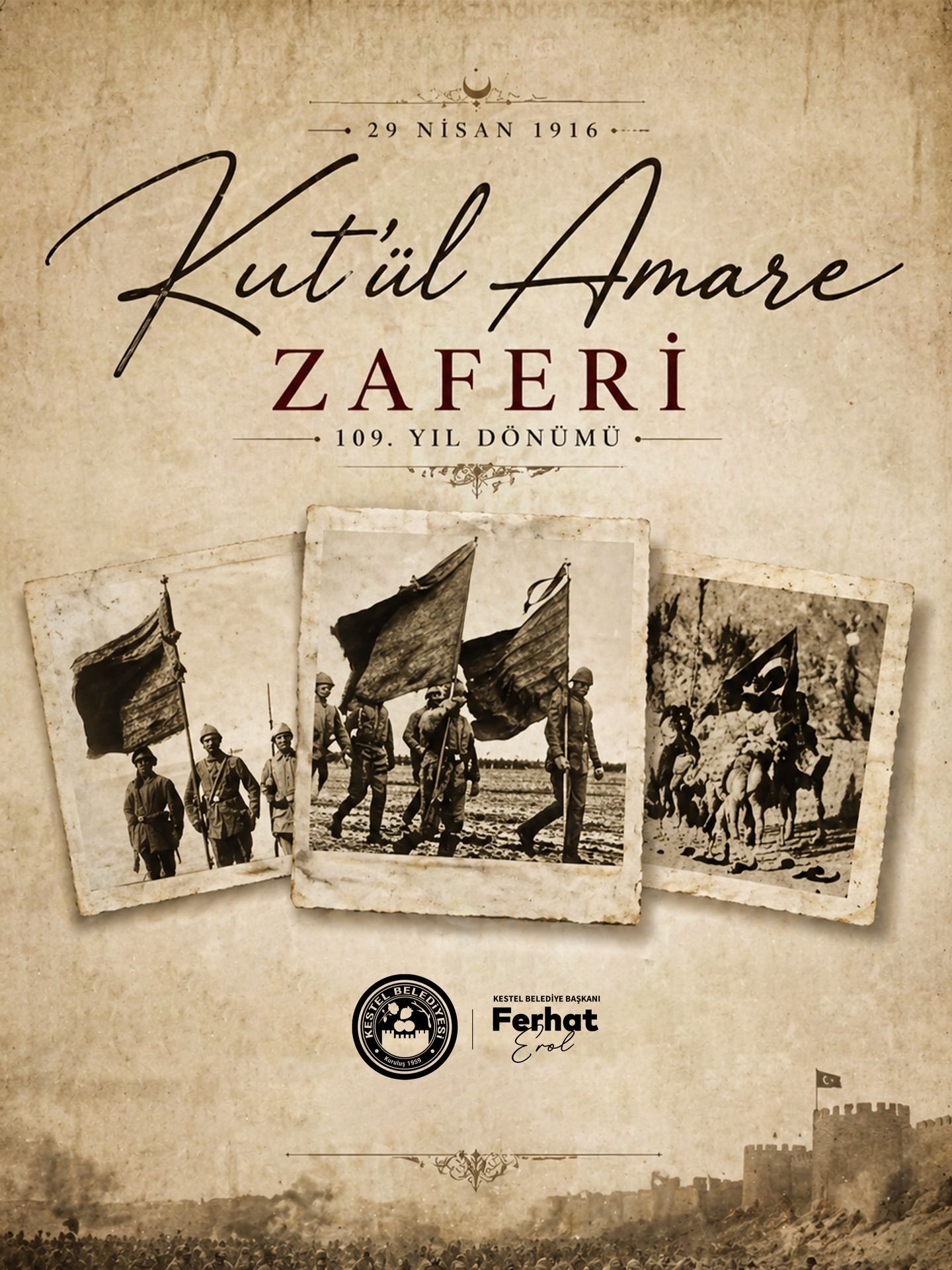 Kut’ül Amare Zaferi’nin yıl dönümü kutlu olsun.