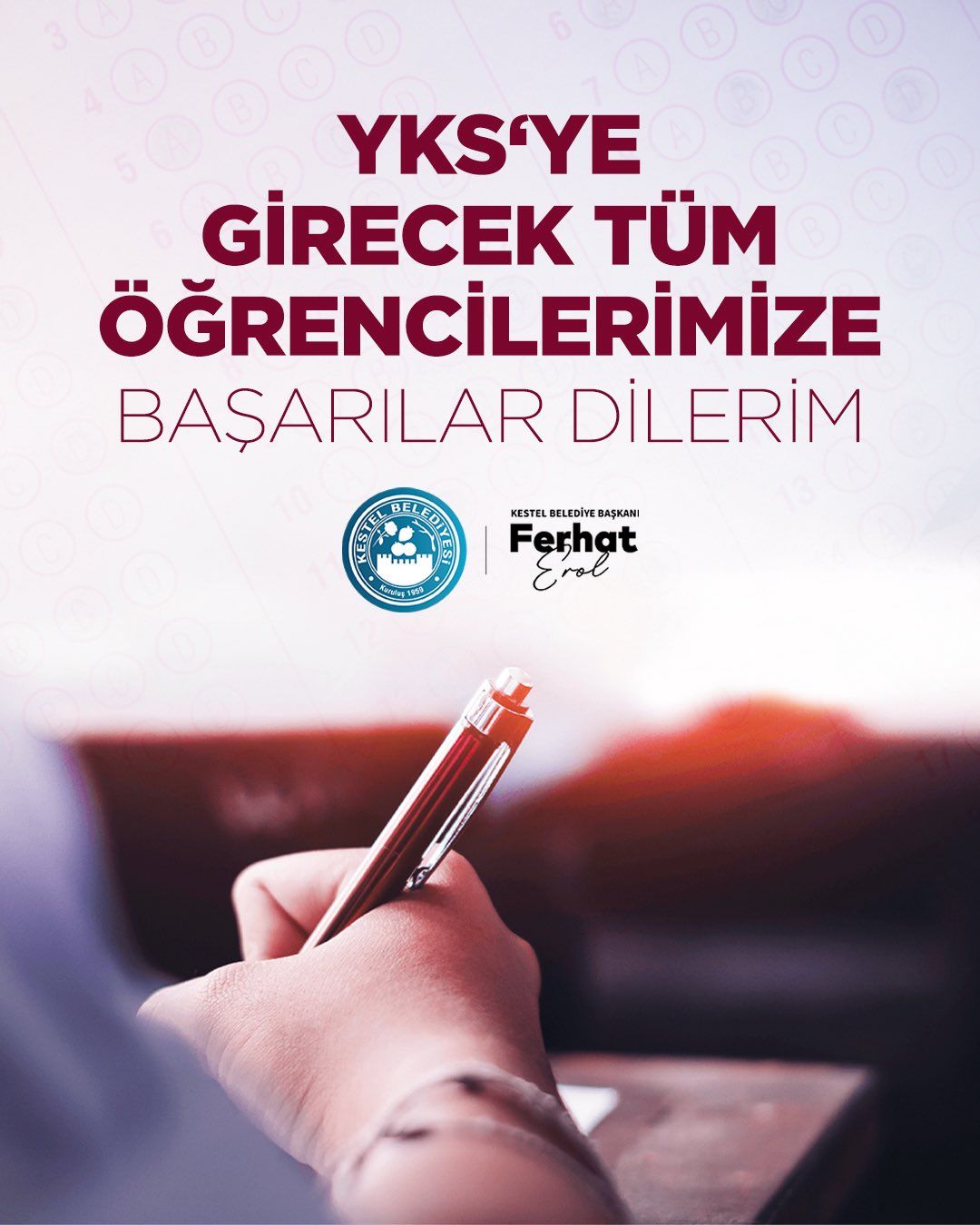 YKS, yalnızca bir sınav değil; kurduğunuz hayallere ulaşmak için çıktığınız uzun yolculuğun önemli duraklarından biridir.