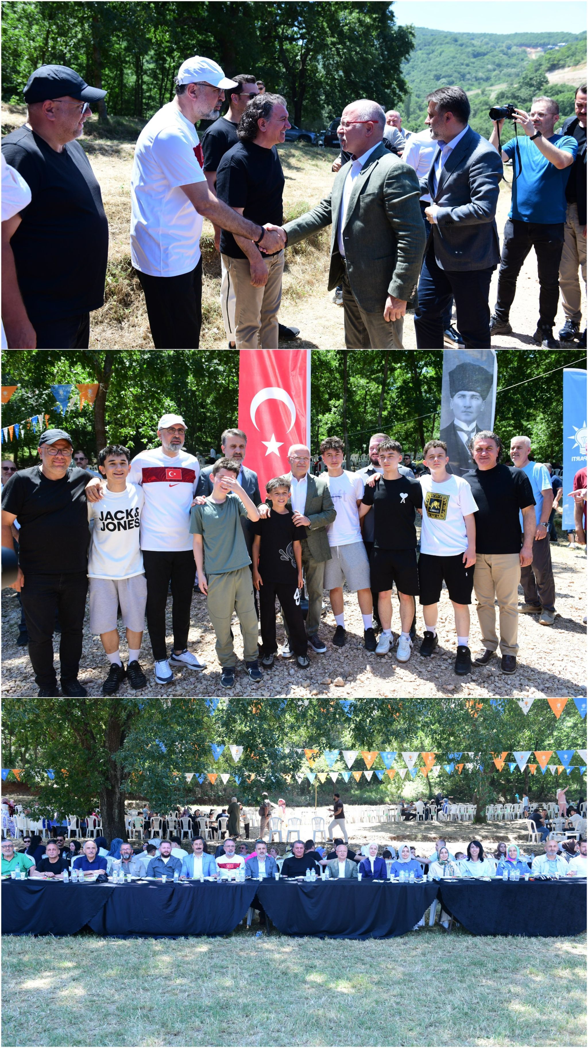 Bu güzel buluşmada aynı davaya gönül vermiş yol arkadaşlarımızla hasbihâl etme imkânı bulduk.