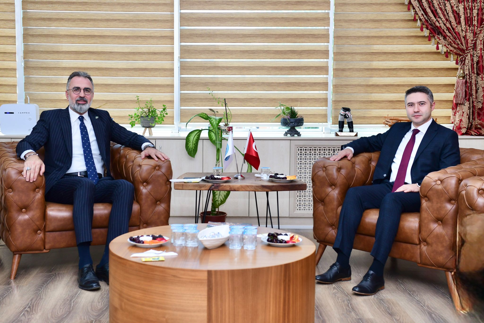 Kestel Kaymakamımız Sayın Emre Zeyrek’i Belediyemizde ağırladık.