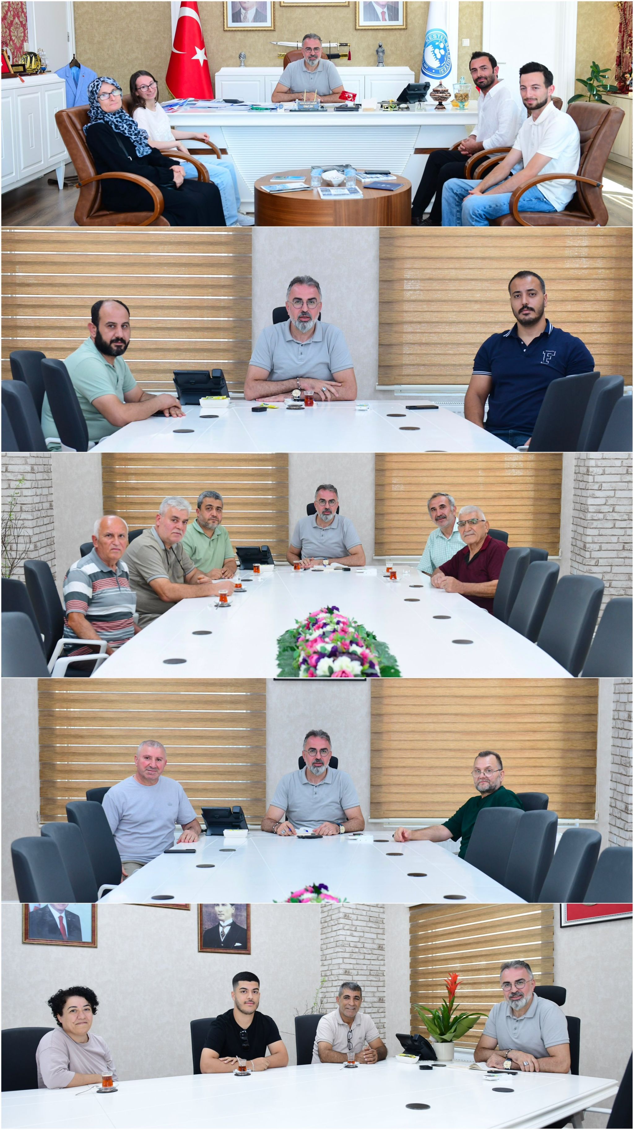 Hemşehrilerimizle bir araya gelmeye, taleplerini dinlemeye ve görüş alışverişinde bulunmaya devam ediyoruz.