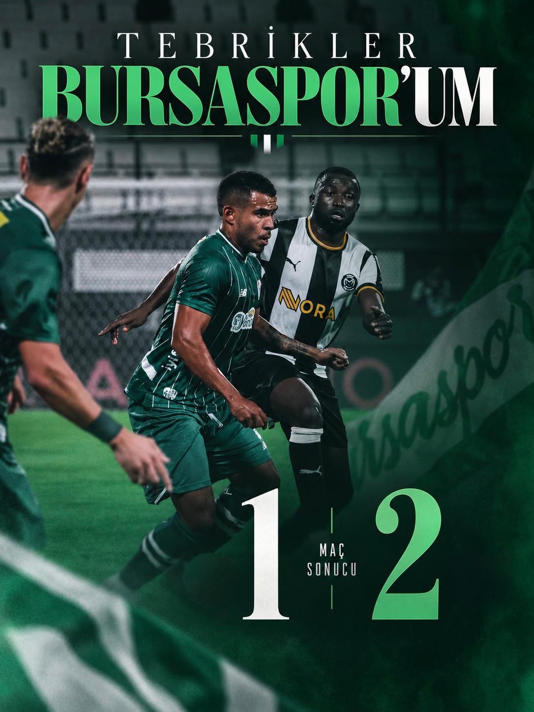 Tebrikler Bursaspor’um!