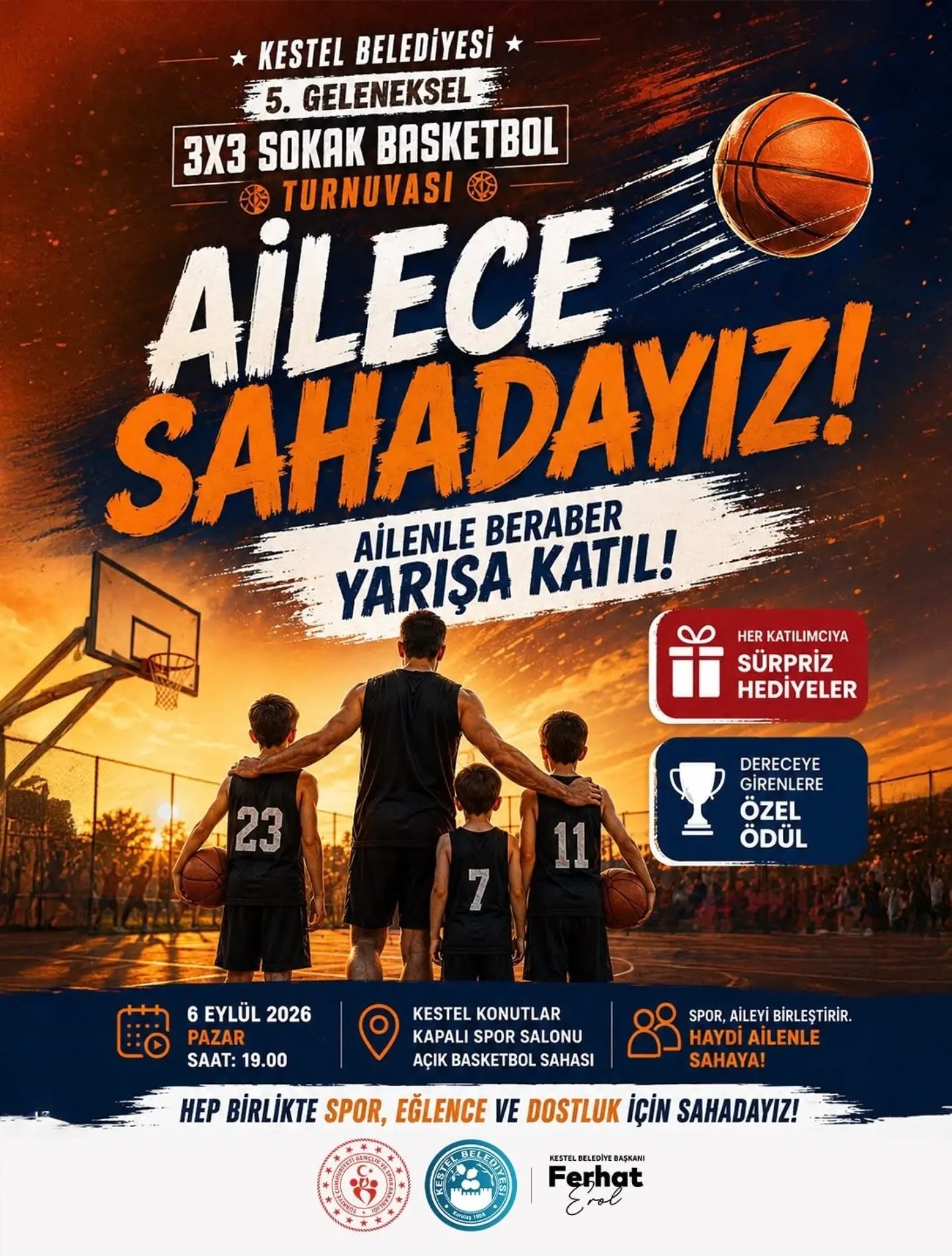 Haydi aileni al, sahaya gel!