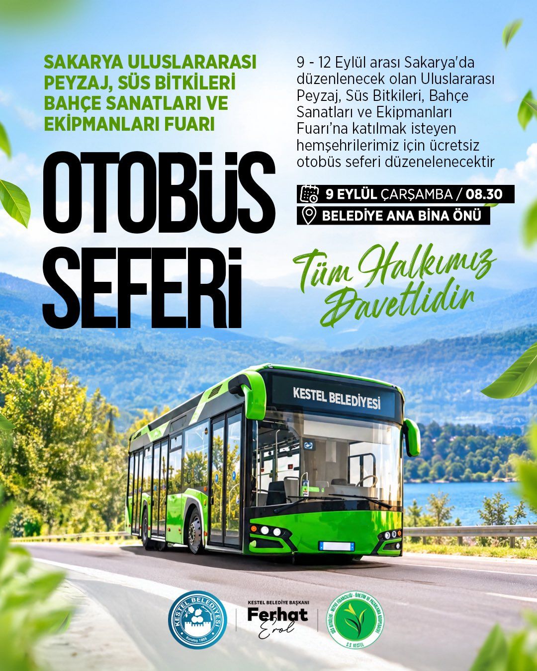 Sakarya’ya birlikte gidiyoruz! 
