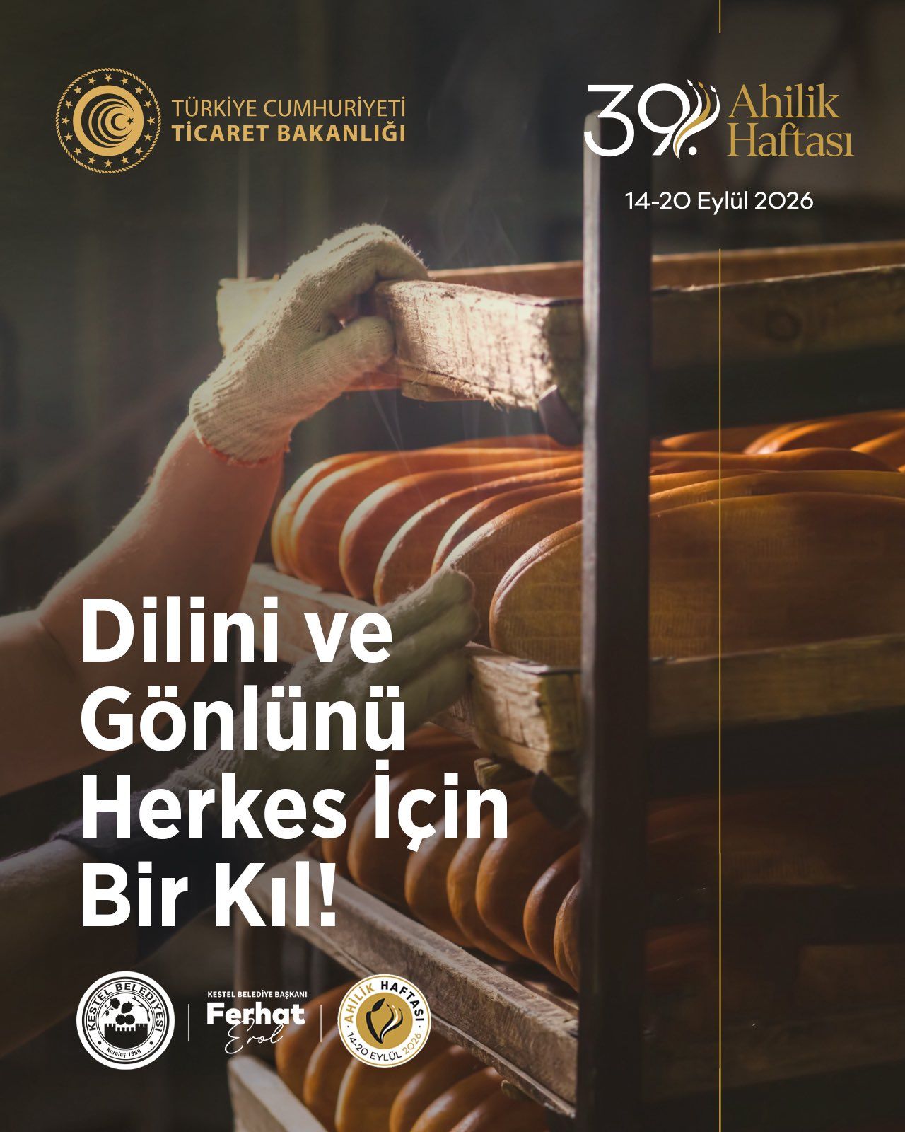 Ahilik; alın terini helal kazançla, ticareti ahlakla, emeği kardeşlik ve dayanışmayla buluşturan kadim medeniyet mirasımızdır.